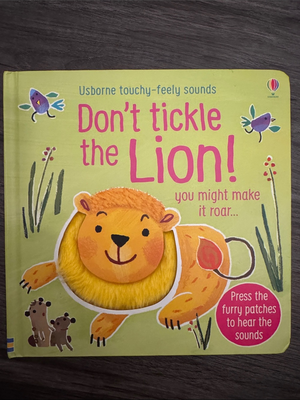 📖 3/$10 Kids books Touchy-Feely Lion Sound Book - Don’t tickle the lion